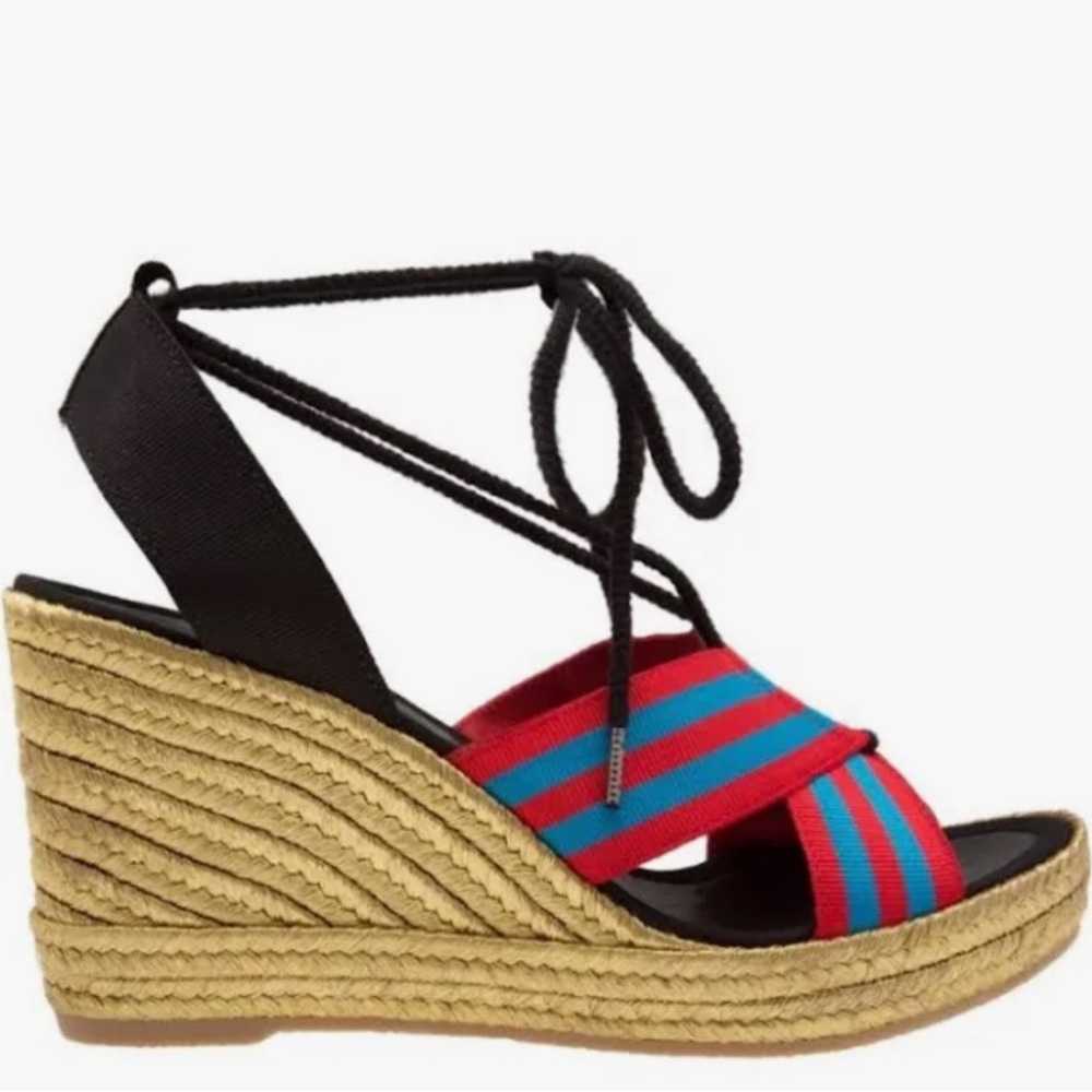 MARC JACOBS espadrille wedge sandals
